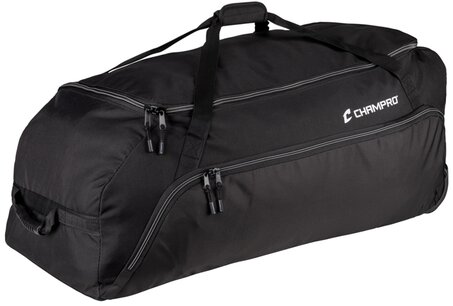 Champro Jumbo Wheeled All-Purpose Bag Black Champro Jumbo Wheeled All-Purpose Bag Black