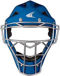 Champro Pro-Plus Matte Rubberized Catcher Helmet Adult Royal Champro Pro-Plus Matte Rubberized Catcher Helmet Adult Royal