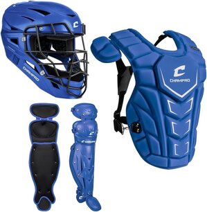 Champro Optimus MVP Plus Catcher Set Adult Royal Champro Optimus MVP Plus Catcher Set Adult Royal
