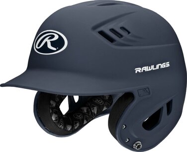 Rawlings R16/Velo Matte Batting Helmet Navy Rawlings R16/Velo Matte Batting Helmet Navy