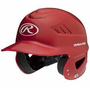 Rawlings Coolflo One Size Batting Helmet Scarlet Rawlings Coolflo One Size Batting Helmet Scarlet