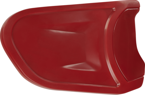 Rawlings R16/Coolflo Batting Helmet Extension Scarlet Rawlings R16/Coolflo Batting Helmet Extension Scarlet