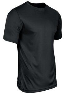 BST99 - Champro Vision Dry Gear Short Sleeve T-Shirt Black BST99 - Champro Vision Dry Gear Short Sleeve T-Shirt Black