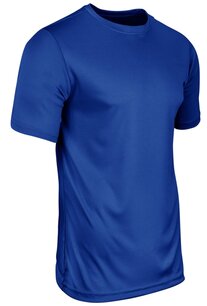 BST99 - Champro Vision Dry Gear Short Sleeve T-Shirt Royal BST99 - Champro Vision Dry Gear Short Sleeve T-Shirt Royal