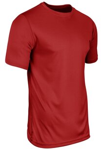 BST99 - Champro Vision Dry Gear Short Sleeve T-Shirt Scarlet BST99 - Champro Vision Dry Gear Short Sleeve T-Shirt Scarlet