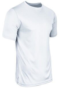 BST99 - Champro Vision Dry Gear Short Sleeve T-Shirt White BST99 - Champro Vision Dry Gear Short Sleeve T-Shirt White