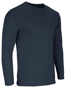 BST99LS - Champro Vision Dry Gear Long Sleeve T-Shirt Navy BST99LS - Champro Vision Dry Gear Long Sleeve T-Shirt Navy
