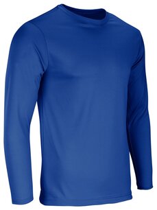 BST99LS - Champro Vision Dry Gear Long Sleeve T-Shirt Royal BST99LS - Champro Vision Dry Gear Long Sleeve T-Shirt Royal