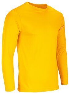 BST99LS - Champro Vision Dry Gear Long Sleeve T-Shirt Gold BST99LS - Champro Vision Dry Gear Long Sleeve T-Shirt Gold