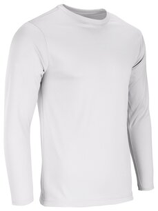 BST99LS - Champro Vision Dry Gear Long Sleeve T-Shirt White BST99LS - Champro Vision Dry Gear Long Sleeve T-Shirt White