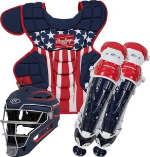 Rawlings Velo 2.0 Catcher Set Adult USA Rawlings Velo 2.0 Catcher Set Adult USA