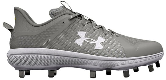 Under Armour Yard MT Grey Metal Cleats Under Armour Yard MT Grey Metal Cleats