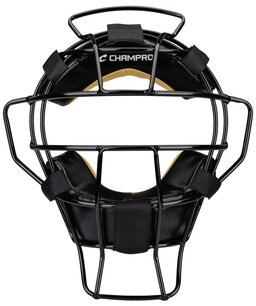 Champro Mask - Lightweight - 18 OZ Black Champro Mask - Lightweight - 18 OZ Black