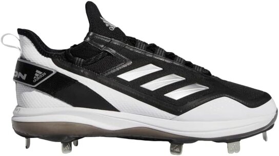 Adidas Icon 7 Black Low Metal Cleats Adidas Icon 7 Black Low Metal Cleats