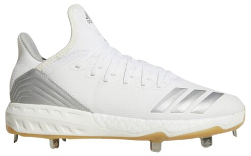 Adidas Icon 4 White Metal Cleats Adidas Icon 4 White Metal Cleats