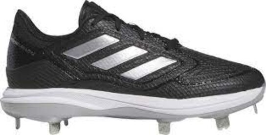 Adidas Pure Hustle 3 Black Metal Cleats Adidas Pure Hustle 3 Black Metal Cleats