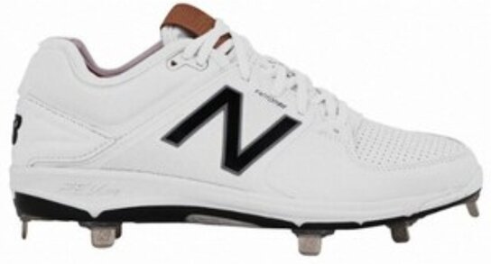 New Balance L3000SW3 White Metal Cleats New Balance L3000SW3 White Metal Cleats