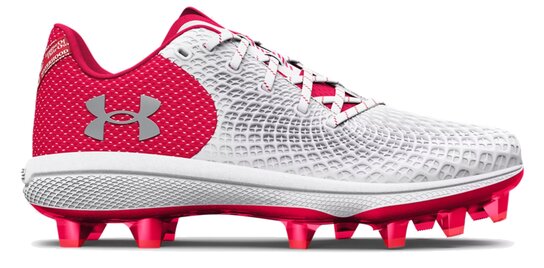 Under Armour Glyde 2 MT Scarlet Low Rubber Cleats Under Armour Glyde 2 MT Scarlet Low Rubber Cleats