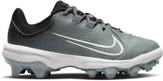 Nike Hyperdiamond 4 Pro Dark Grey/Black Low Rubber Cleats Nike Hyperdiamond 4 Pro Dark Grey/Black Low Rubber Cleats