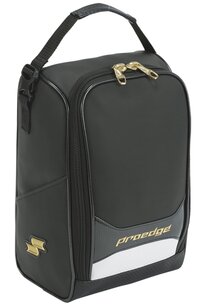 SSK ProEdge Leather Shoe/Equipment Bag Black/Gold SSK ProEdge Leather Shoe/Equipment Bag Black/Gold