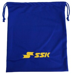 SSK Embroided Drawstring Bag Royal