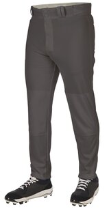 BP64GH - Champro Tapered Open Bottom Pants Dark Grey BP64GH - Champro Tapered Open Bottom Pants Dark Grey