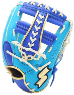 SSK Advanced 11.5" Infield Glove Electric Blue/Royal RHT SSK Advanced 11.5" Infield Glove Electric Blue/Royal RHT