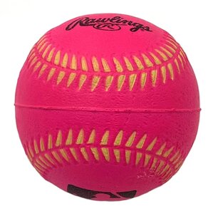 Rawlings Sponge Rubber Baseball Pink Rawlings Sponge Rubber Baseball Pink