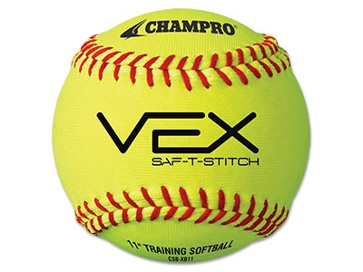 CSBXB11 - Champro 11" VEX Nylon Practice Softbal CSBXB11 - Champro 11" VEX Nylon Practice Softbal