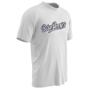 Blue Devils Dry Gear T-Shirt White Blue Devils Dry Gear T-Shirt White