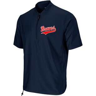 Braves Windbreaker Short Sleeve Braves Windbreaker Short Sleeve