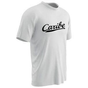 Caribe Dry Gear T-Shirt White/Black Caribe Dry Gear T-Shirt White/Black