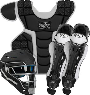 Rawlings Mach Catcher Set Intermediate Black/White Rawlings Mach Catcher Set Intermediate Black/White