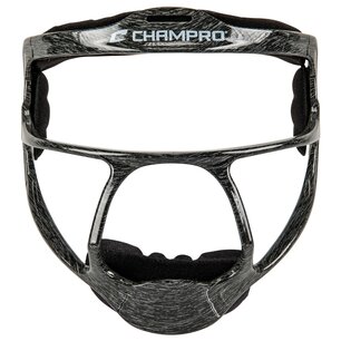 Rampage Softball Fielder's Facemask Heather Black Rampage Softball Fielder's Facemask Heather Black