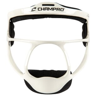 Rampage Softball Fielder's Facemask White Rampage Softball Fielder's Facemask White