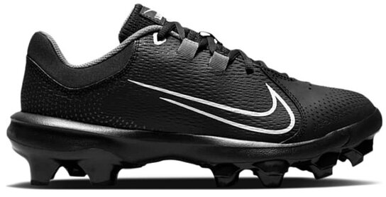 Nike Hyperdiamond 4 Pro Black Low Rubber Cleats Nike Hyperdiamond 4 Pro Black Low Rubber Cleats