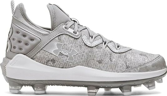 Under Armour Harper 8 Elite Grey/Silver High Rubber Cleats Under Armour Harper 8 Elite Grey/Silver High Rubber Cleats