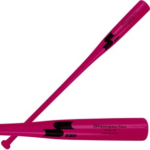 SSK Z9 Professional Edge Composite Wood Fungo Bat Pink/Black