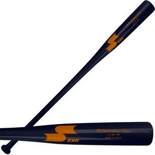 SSK Z9 Professional Edge Composite Wood Fungo Bat Navy/Orange