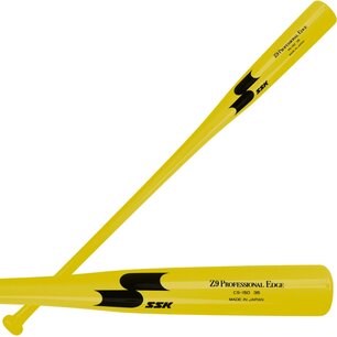 SSK Z9 Professional Edge Composite Wood Fungo Bat Yellow/Black