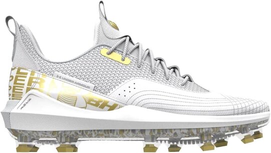 Under Armour Harper 7 Elite White  Low Rubber Cleats
