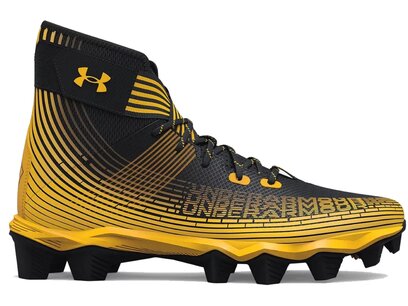 Under Armour Highlight Franchise Black/Gold High Rubber Cleats
