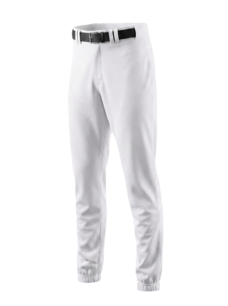 PA JAP - SSK Japan Pro Quality Elastic Bottom Baseball Pants White