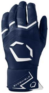 Evoshield Carbyne Batting Gloves with Strap Navy
