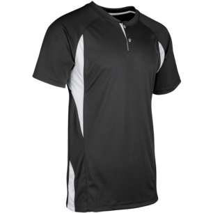 Champro Wildcard Two Button Jersey BLACK