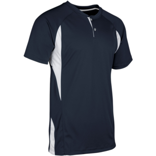 Champro Wildcard Two Button Jersey Navy