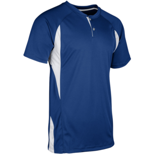 Champro Wildcard Two Button Jersey Royal