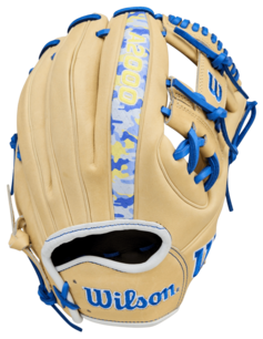 Wilson A2000 Bobby Witt Jr. 11.75" Infield Glove Tan/Royal blue RHT