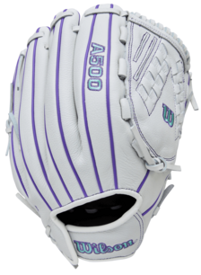 Wilson A500 Siren 12.5" All-Round Glove White/Purple RHT