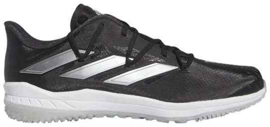 Adidas Afterburner 9 Black/Silver Turf Shoes